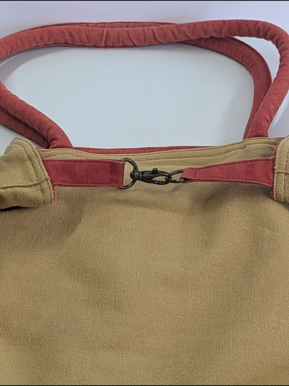 Isabella’s Journey Embroidered Floral Canvas Tote Bag Boho Cottagecore Shoulder
